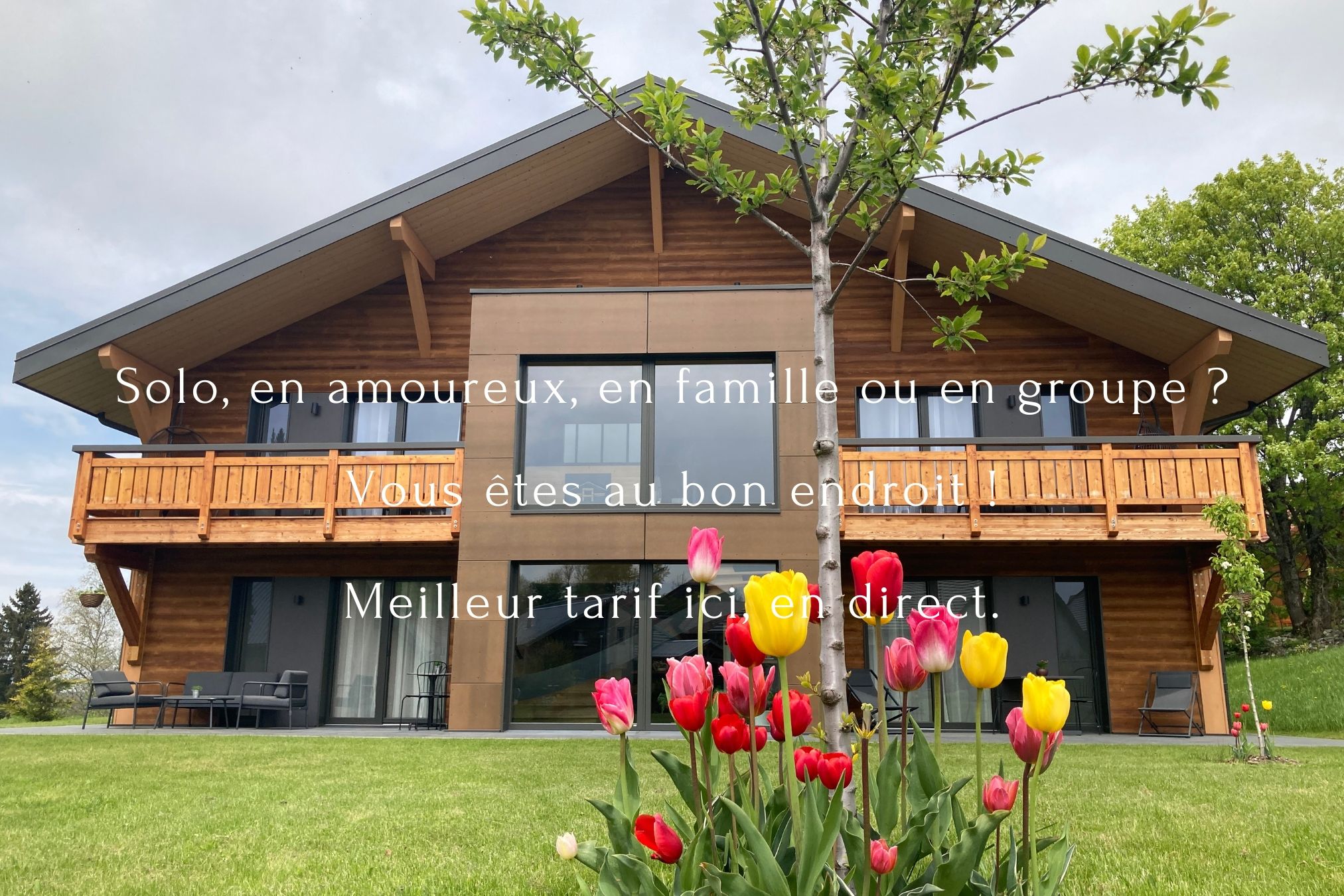 Notre Chalet pour couples_familles_groupes